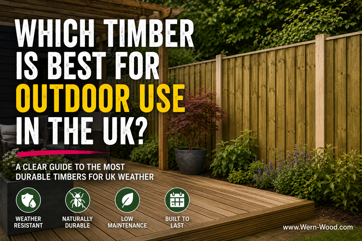 Which Timber Is Best for Outdoor Use in the UK?