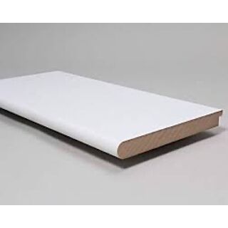 Primed bullnose MDF window board