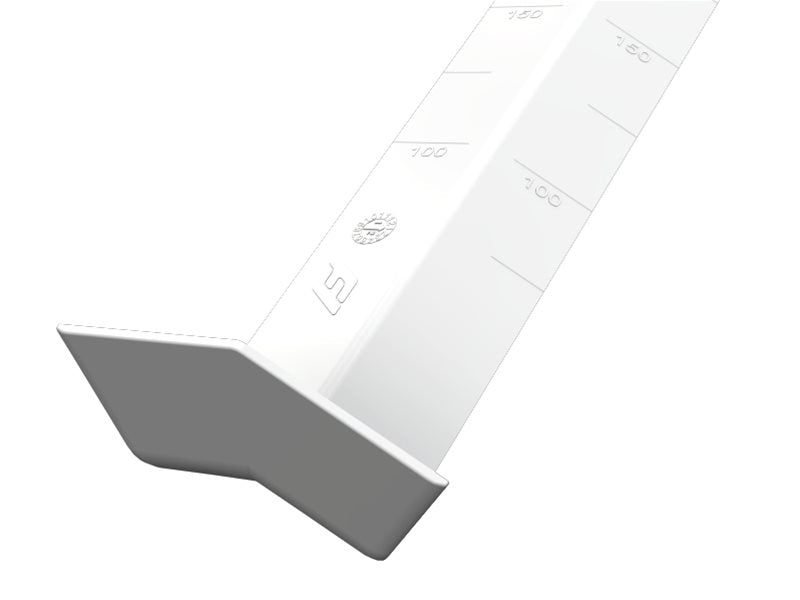 uPVC Fascia 135° External Corner White Square Leg – FWFX