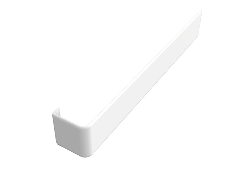 300mm uPVC Fascia Joiner White Square Leg – FWJ