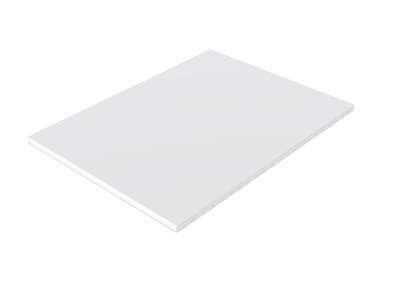 175mm 10mm General Purpose Soffit Board White uPVC – GPB175