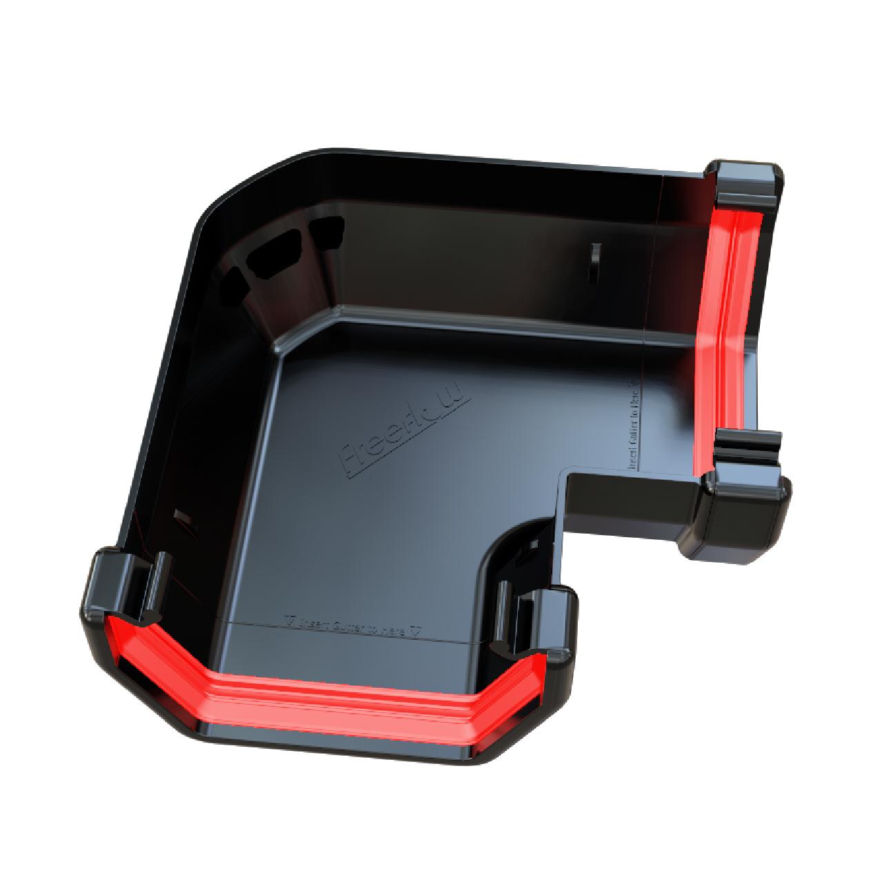 Free Flow Square Guttering Angle 90° , 135° , 150°