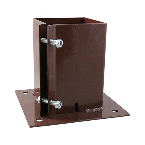 Bolt Down Fence Post Supports (Fence Shoes)