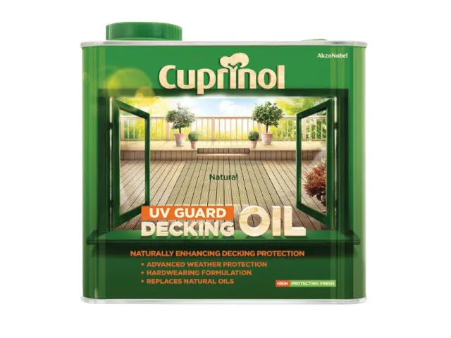Cuprinol UV Guard Decking Oil & Protector 2.5L