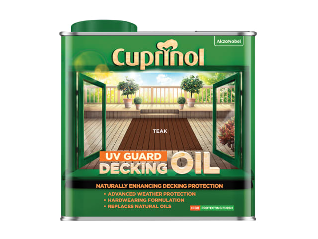 Cuprinol UV Guard Decking Oil & Protector 2.5L