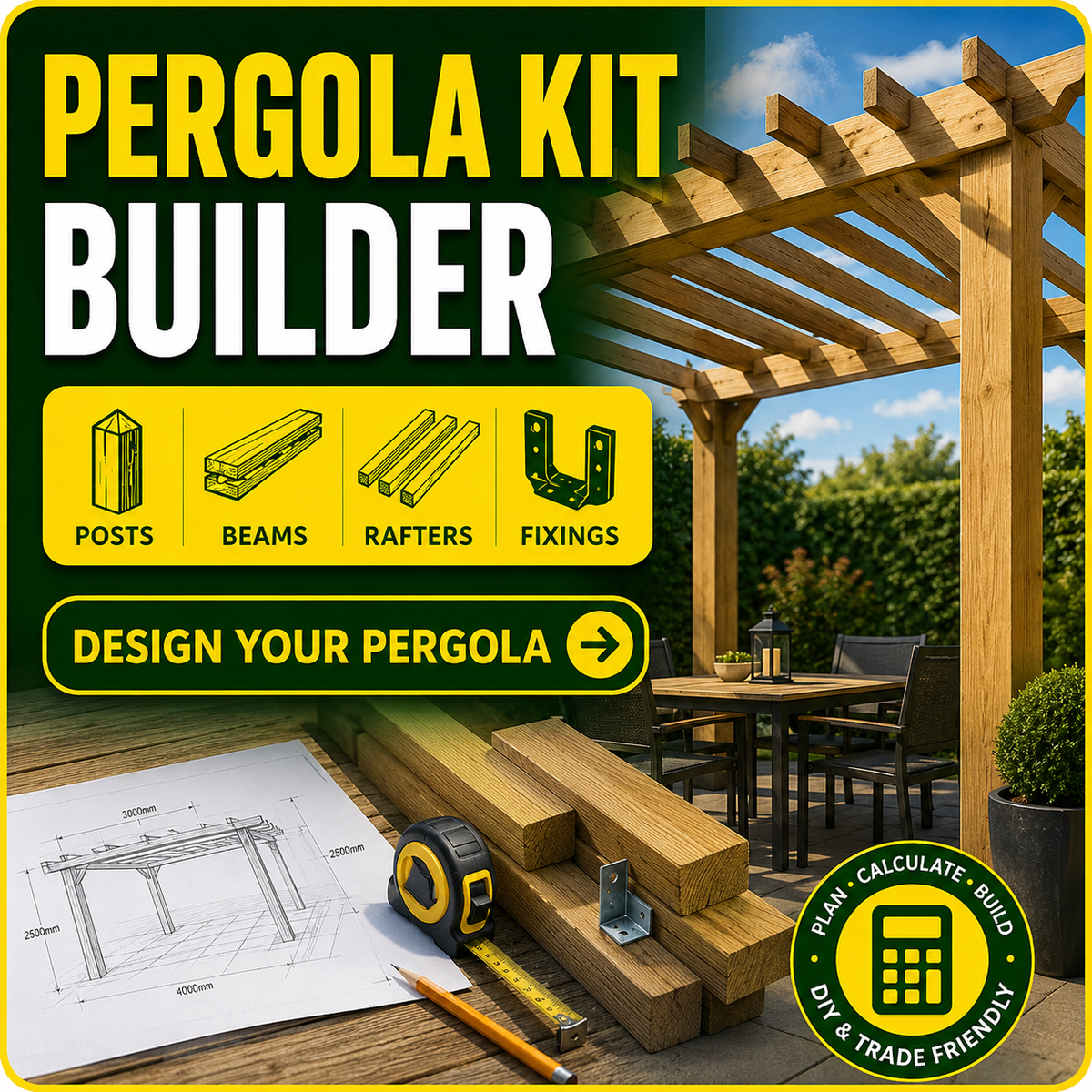 Pergola Kit Builder