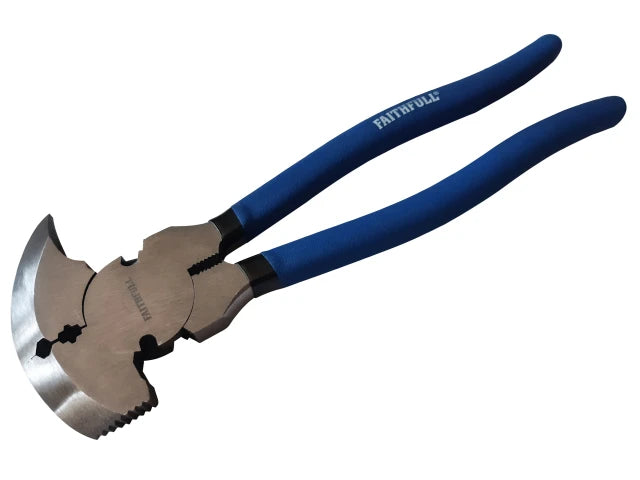 Faithfull Soft-Grip Fencing Pliers 250mm