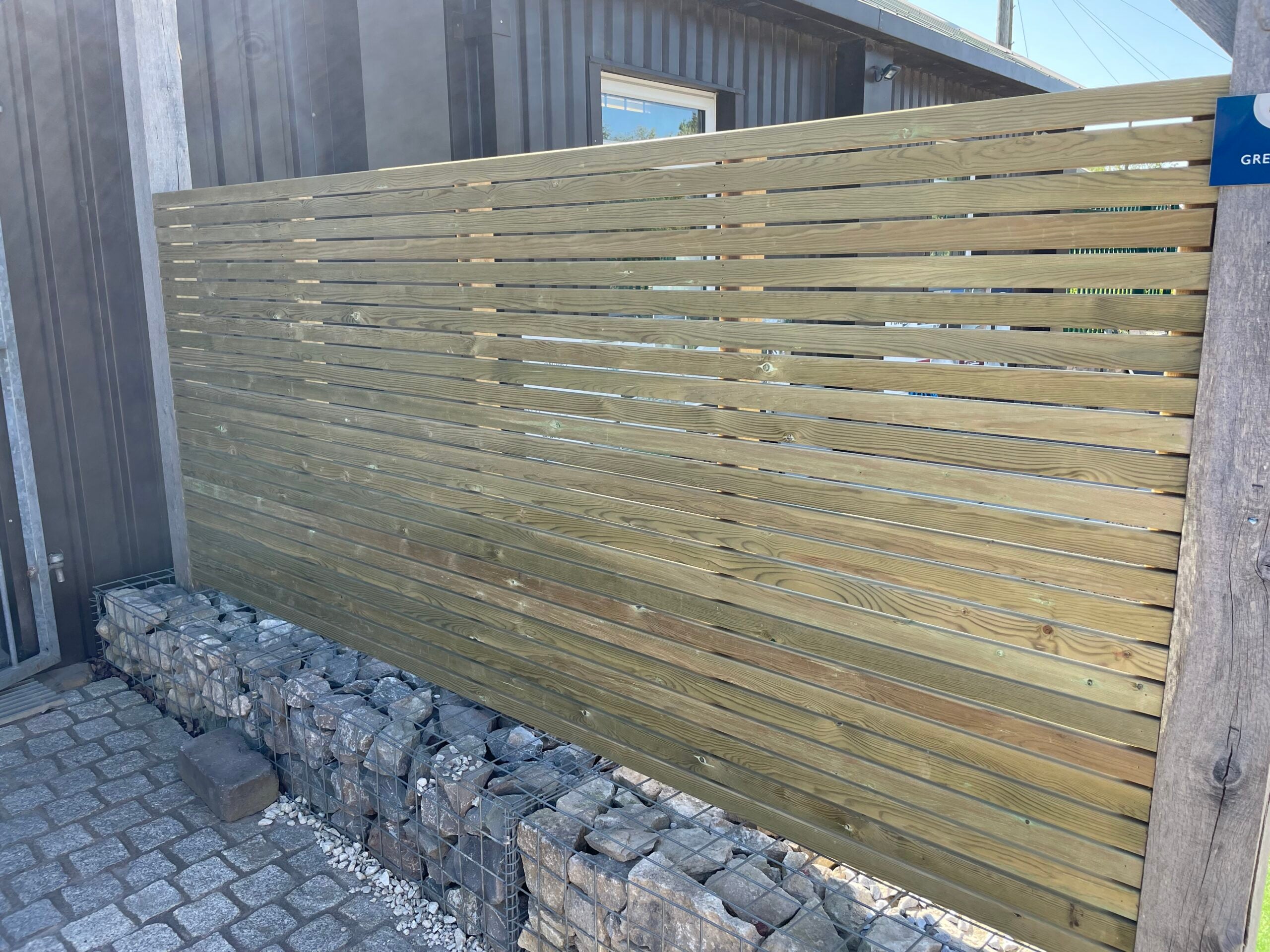Rounded Edge Timber Battens – Landscaping & Screening - Wern-wood