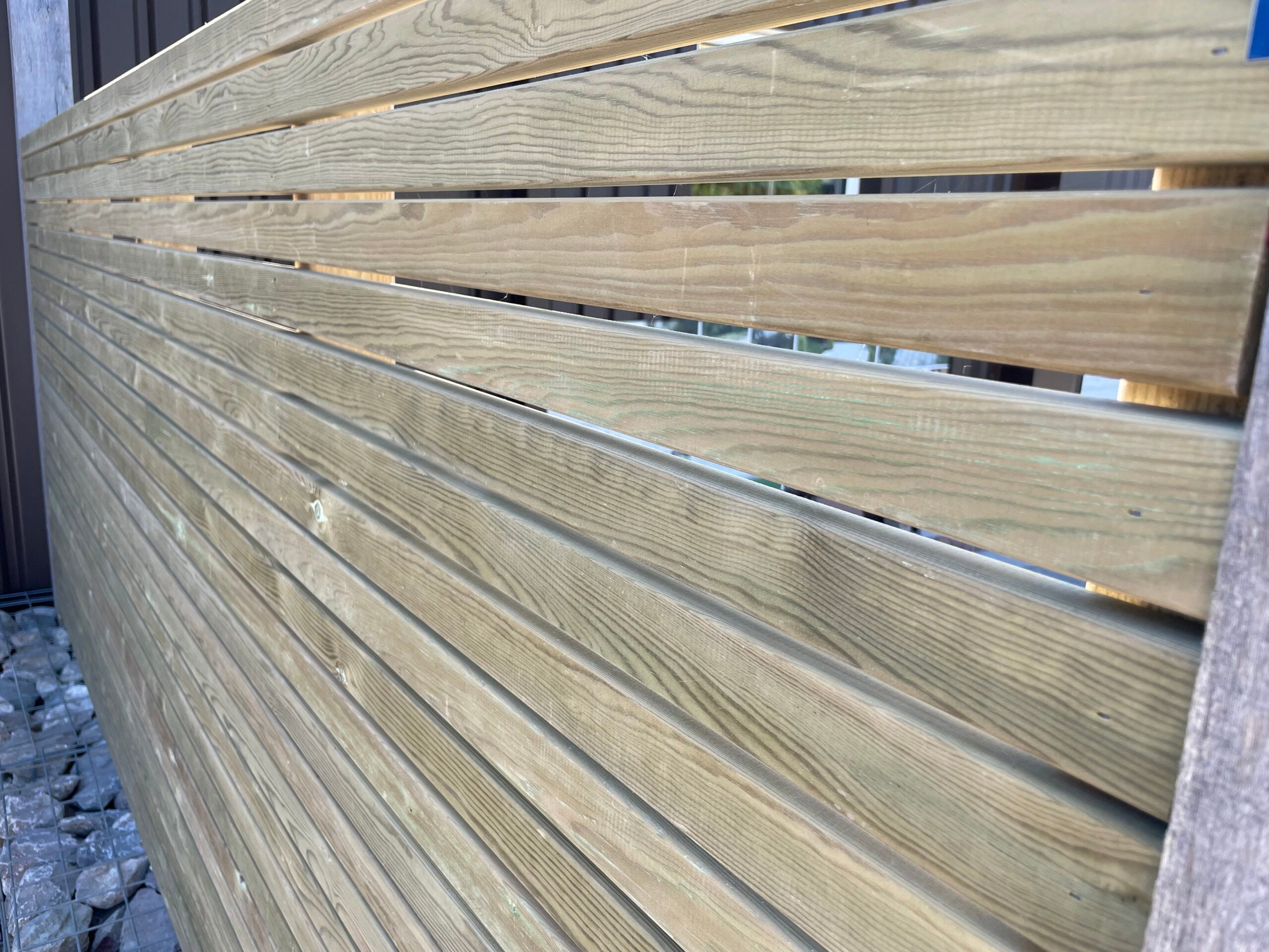 Rounded Edge Timber Battens – Landscaping & Screening - Wern-wood