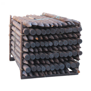 Creosote Treated Round Agricultural Fence Posts