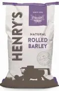 Henrys Rolled Barley