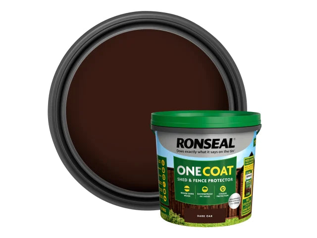 Ronseal One Coat Shed & Fence Protector 5L