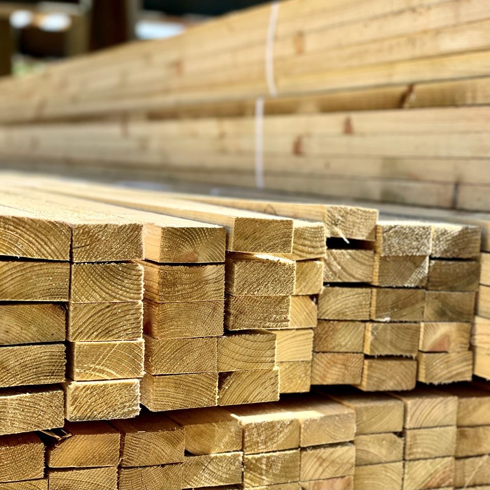 Roofing Batten Green