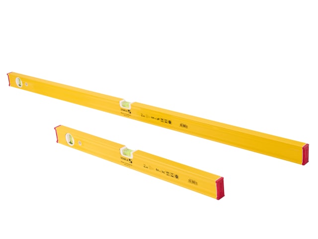 Stabila 60cm and 120cm 80AS Level Twin Pack
