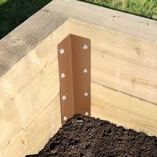 Double Sleeper Corner Support Spike Brown 750mm