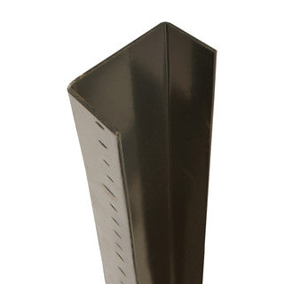 DuraPost U-Channel – 52 × 30mm – Special Order Lengths & Colours – 3m / Sepia Brown