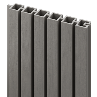 DuraPost URBAN Slatted Composite Fence Boards – 6ft – Light Grey – Pack of 1