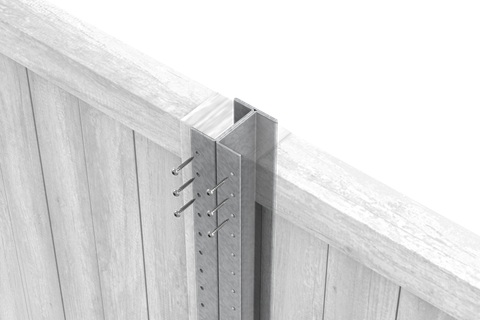 DuraPost Classic Steel Fence Post 3.0m Galvanised