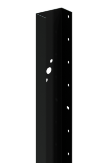DuraPost U-Channel 52 x 30mm 2.1m Black