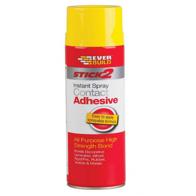 Everbuild STICK2 Instant Spray Adhesive - 500ml