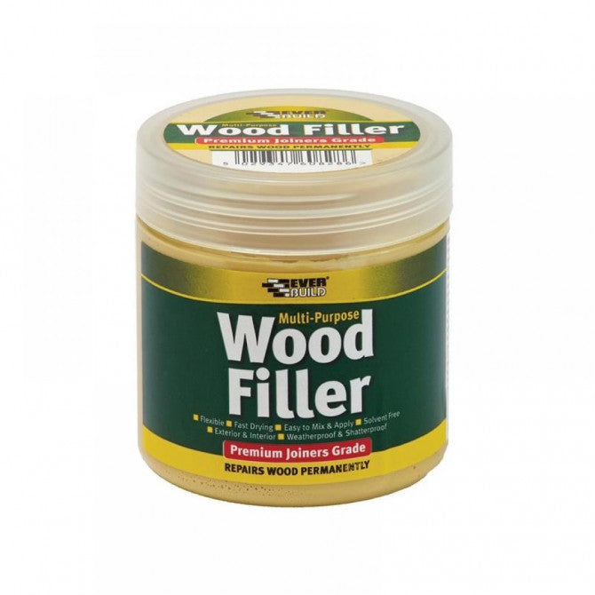 Everbuild Multi-Purpose Wood Filler White - 250ml