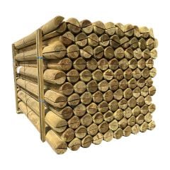 Agricultural Fencing Half Round Rails