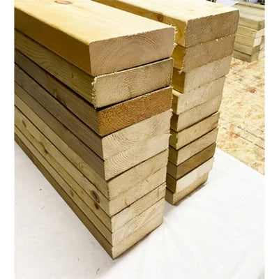 Structural Treated Timber – Strength Graded Softwood (Multiple Sizes & Lengths) - Wern-wood