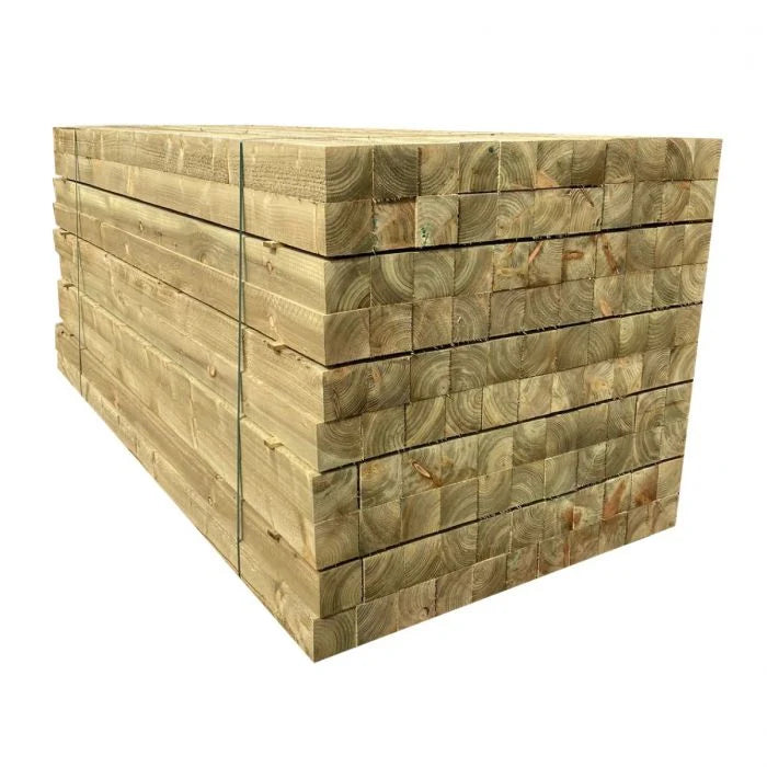 Treated Fencing Post