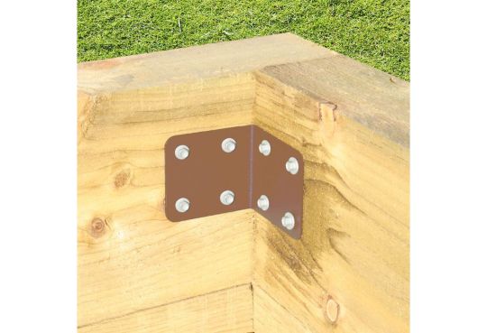 Internal Sleeper Corner Bracket Brown