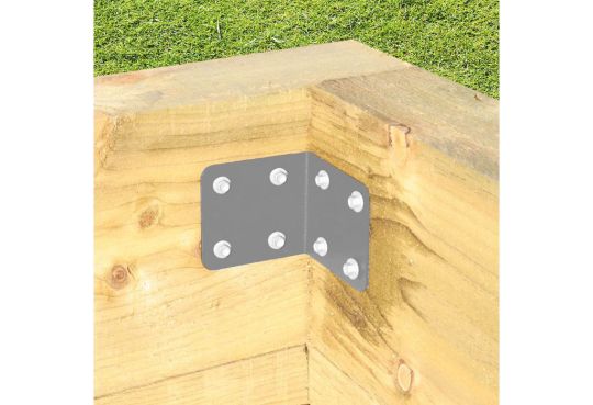 Internal Sleeper Corner Bracket Galv