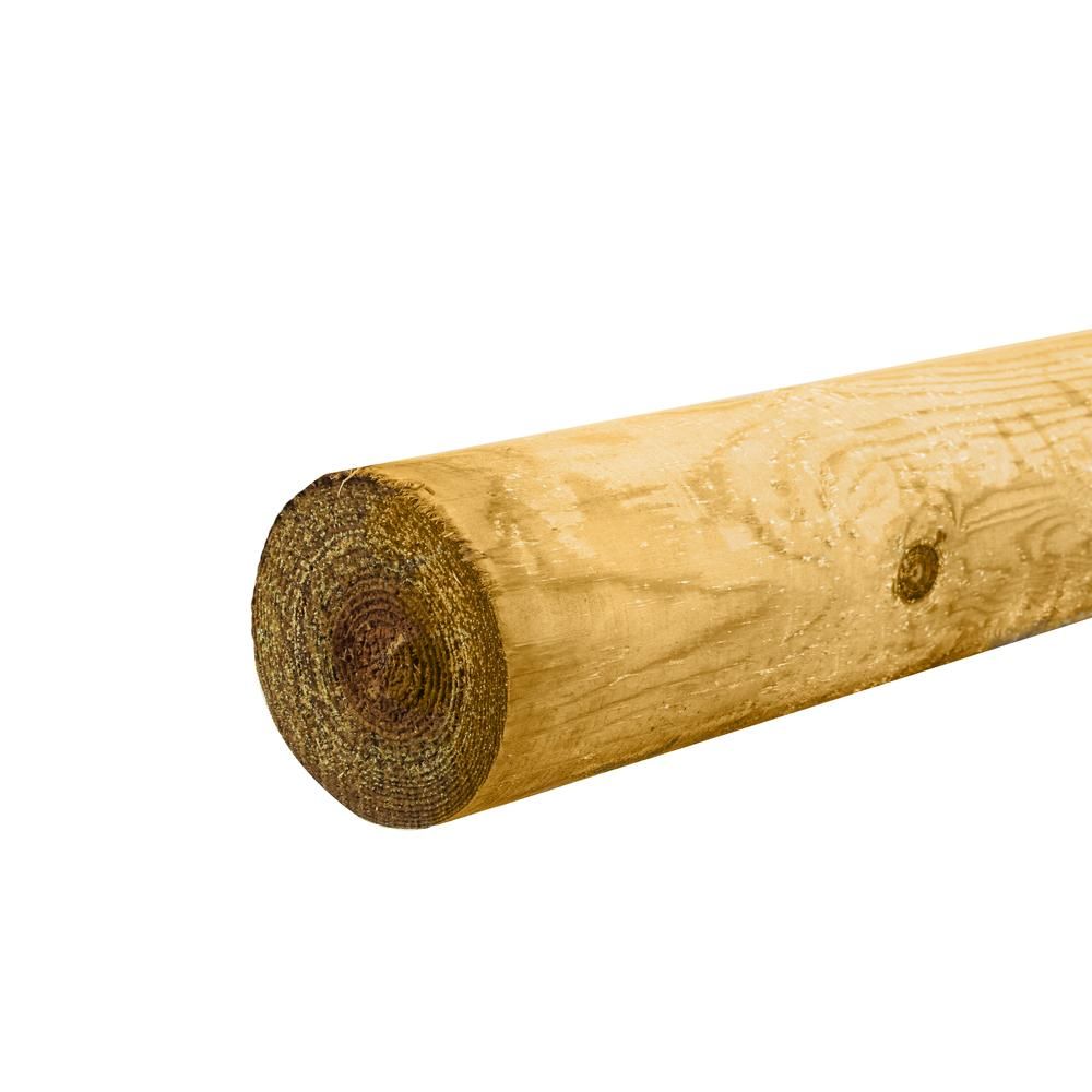 3.66m x 100mm (approx 12ft x 4") Full Round Jump Poles