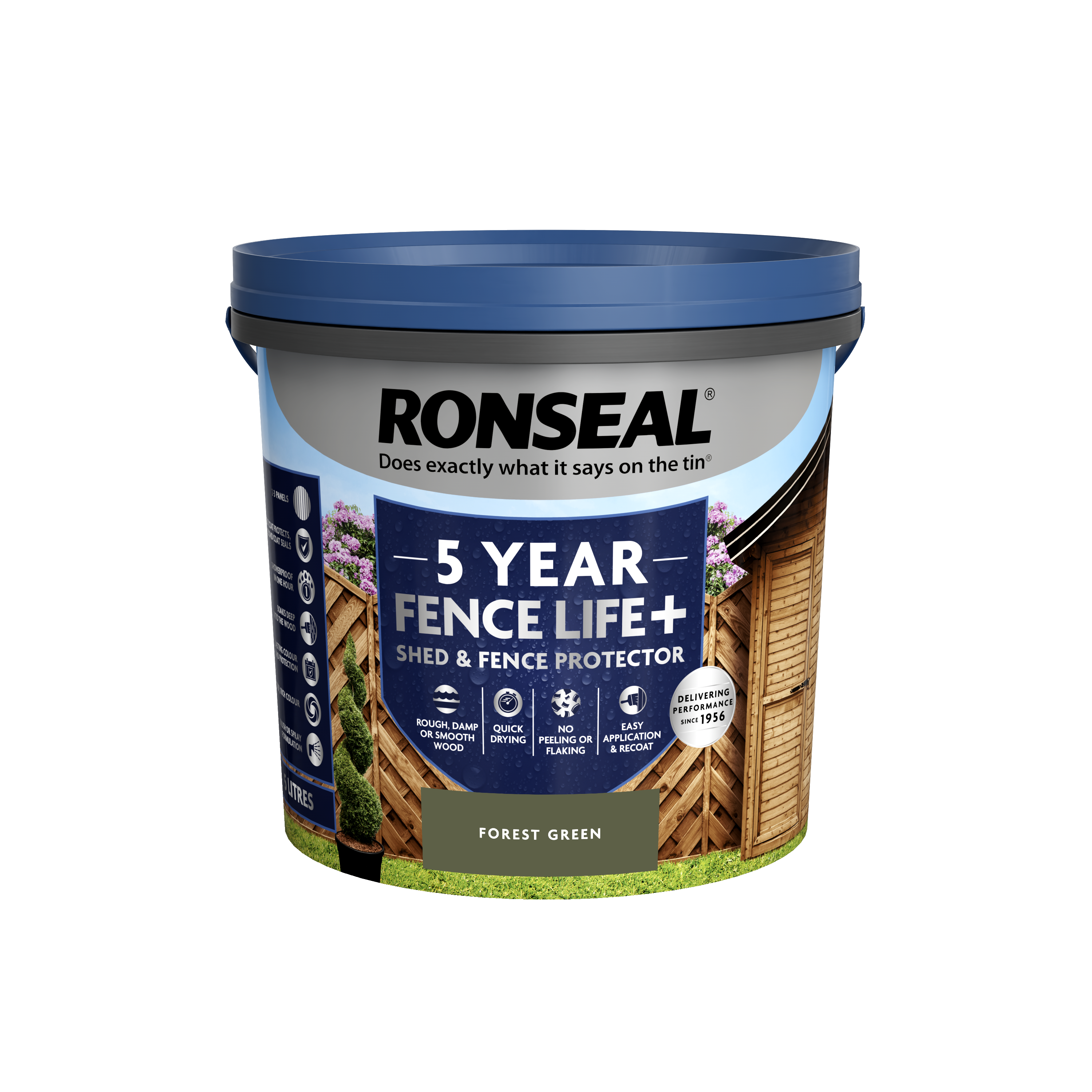 Ronseal Fence Life Plus Forest Green 5L