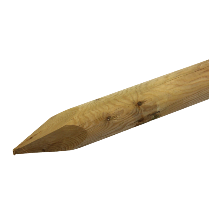 Agricultural Fencing Machined Round Posts