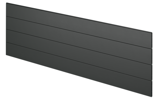 DuraPost HORIZON aluminium privacy panels black