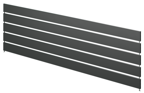 DuraPost HORIZON aluminium screen panels black