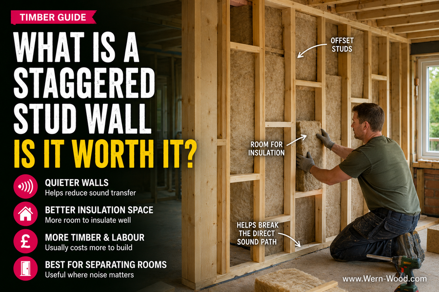 What Is a Staggered Stud Wall? (And Is It Worth It?)