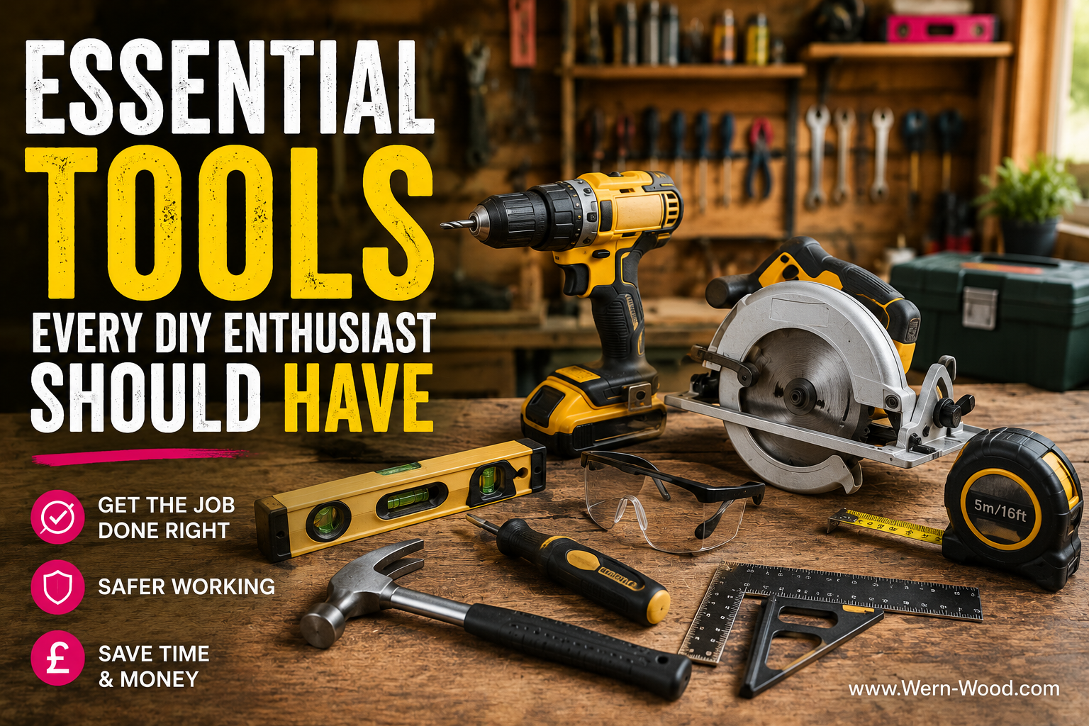 Your First Tool Kit: The Only 6 Things That Actually Matter