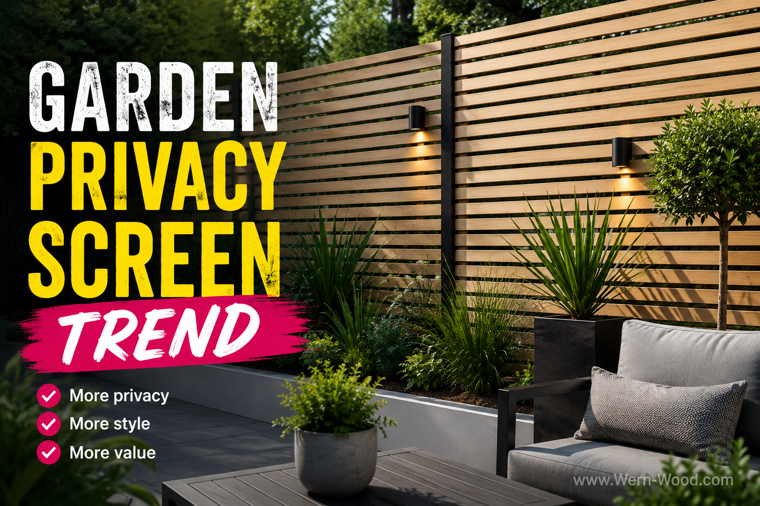 The Garden Privacy Screen Trend Everyone Is Talking About