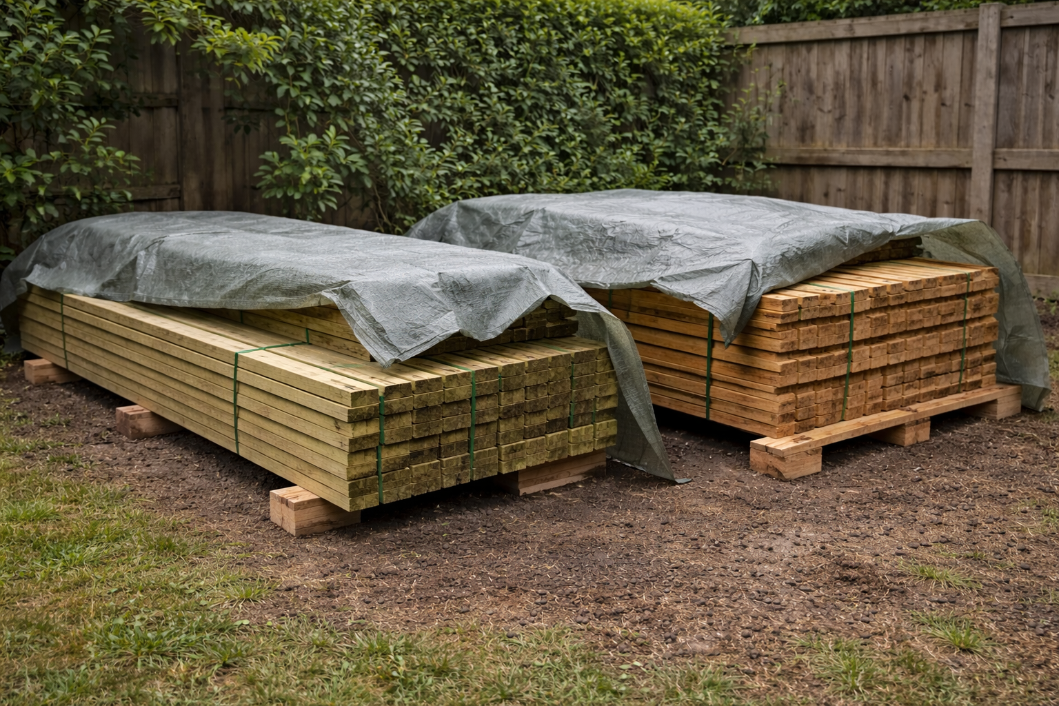 Delivery-Day Checklist: How to Store Outdoor Timber Before You Build