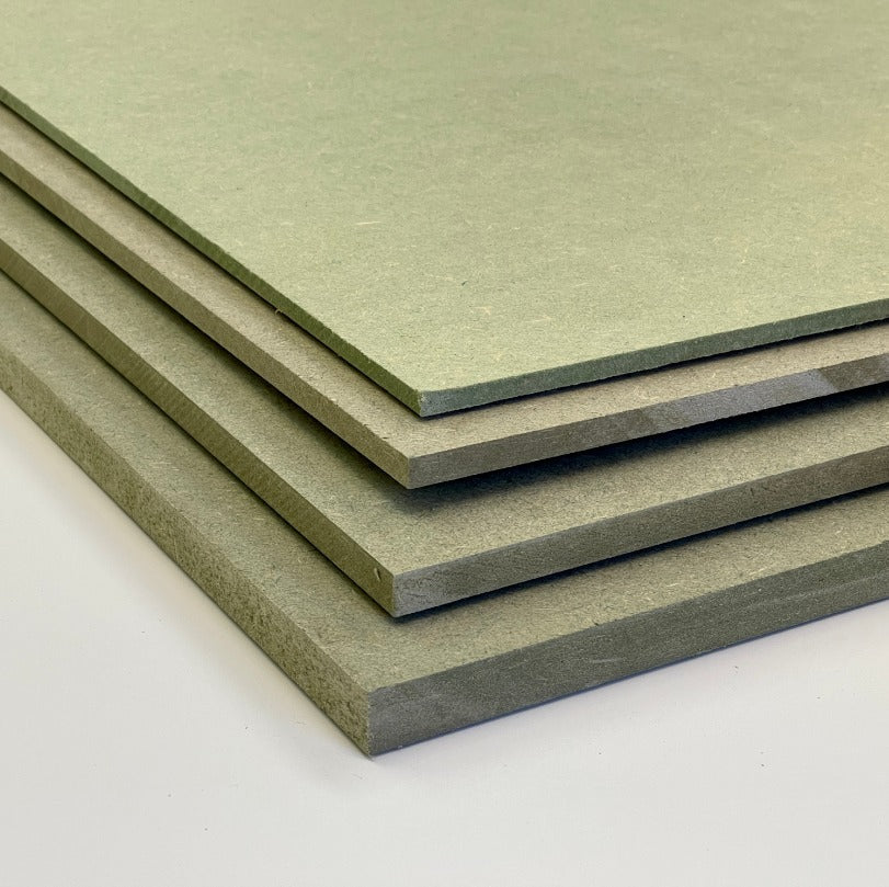 Moisture resistant green MDF sheet