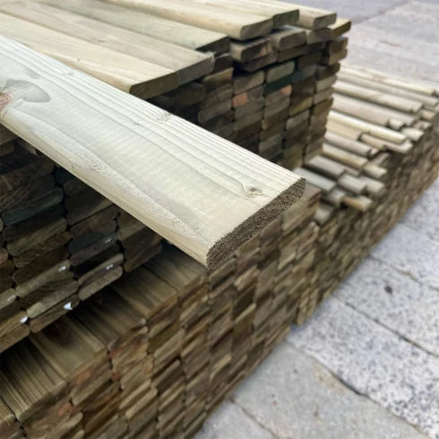 Treated Capping Rail 4" x 1" x 3.6m