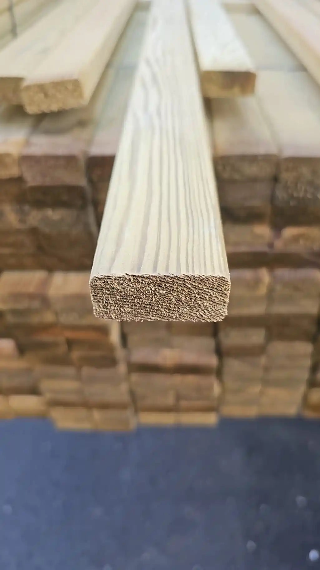 Rounded Edge Timber Battens – Landscaping & Screening - Wern-wood