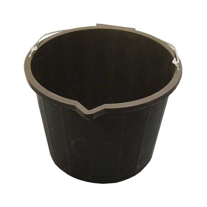 3 Gallon Black Bucket