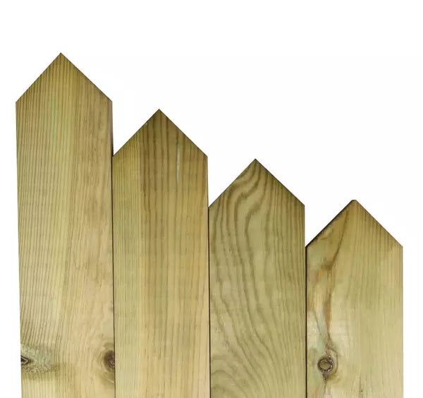 Treated Pointed Top Picket Fence Pale – 75mm x 18mm