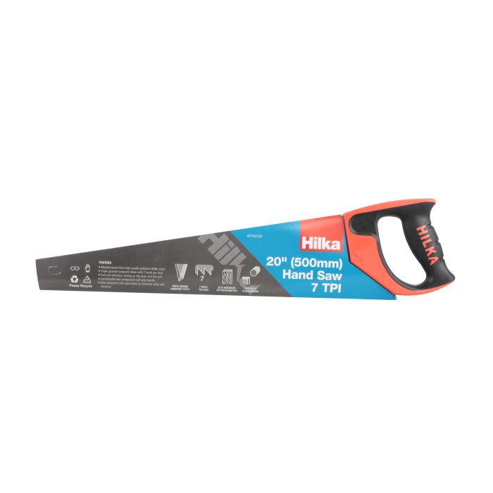 Hilka 20" (500mm) Handsaw – 7 TPI