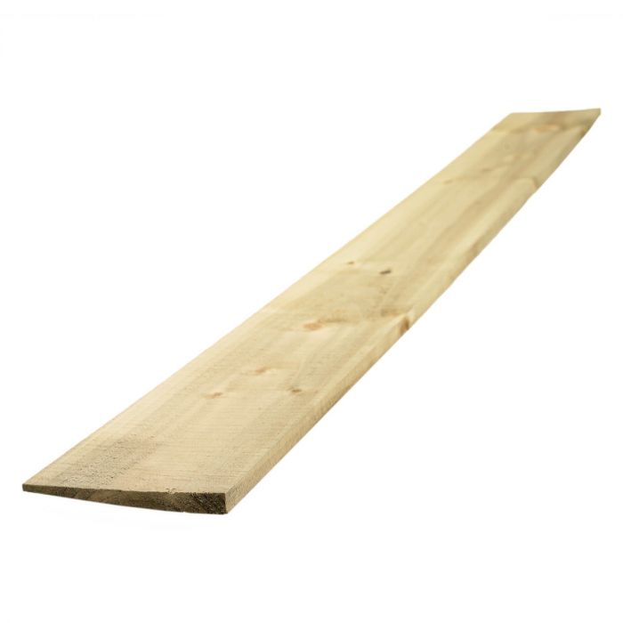 Featheredge fencing boards
