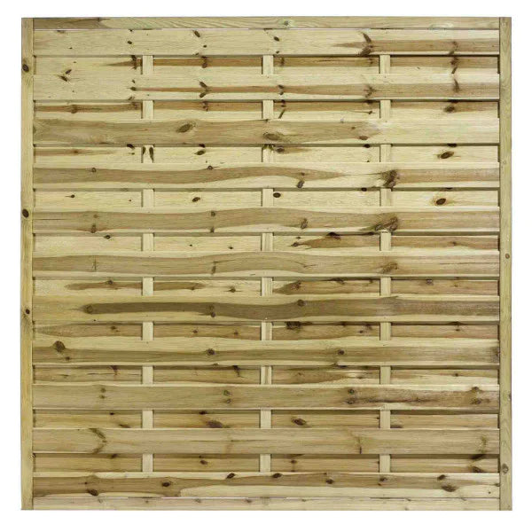 Premium Horizontal Hit and Miss Fence Panel