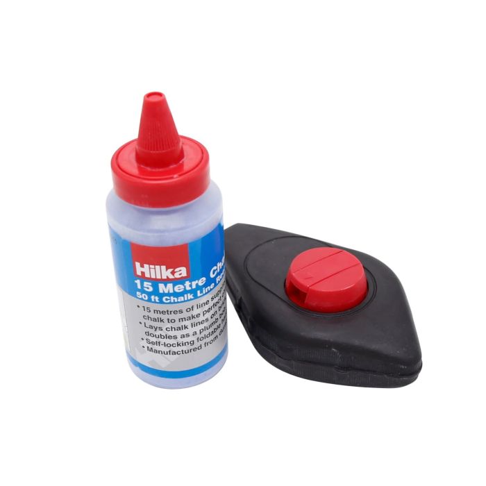 Hilka 15m Chalk Line with Chalk