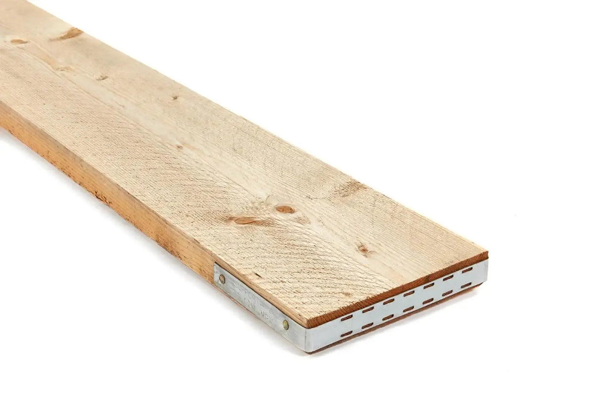 13ft banded timber scaffold board 38mm x 225mm x 3.9m