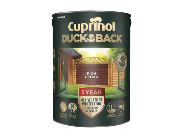 Cuprinol 5 Year Ducksback 5L